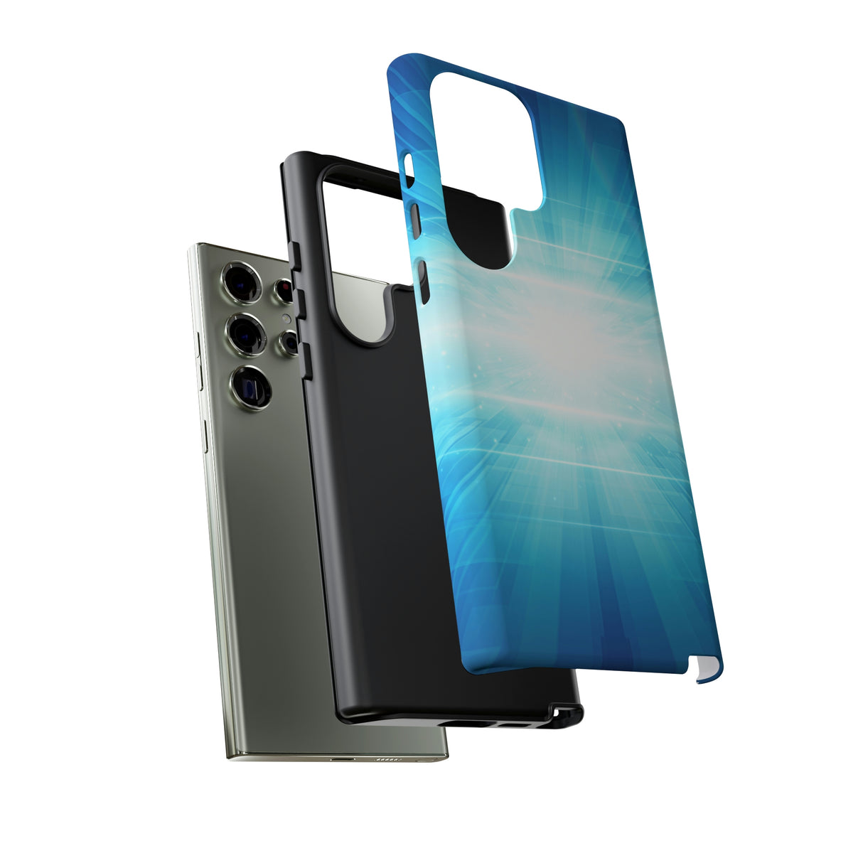 Abstract Blue Android Case (Protective) Phone Case