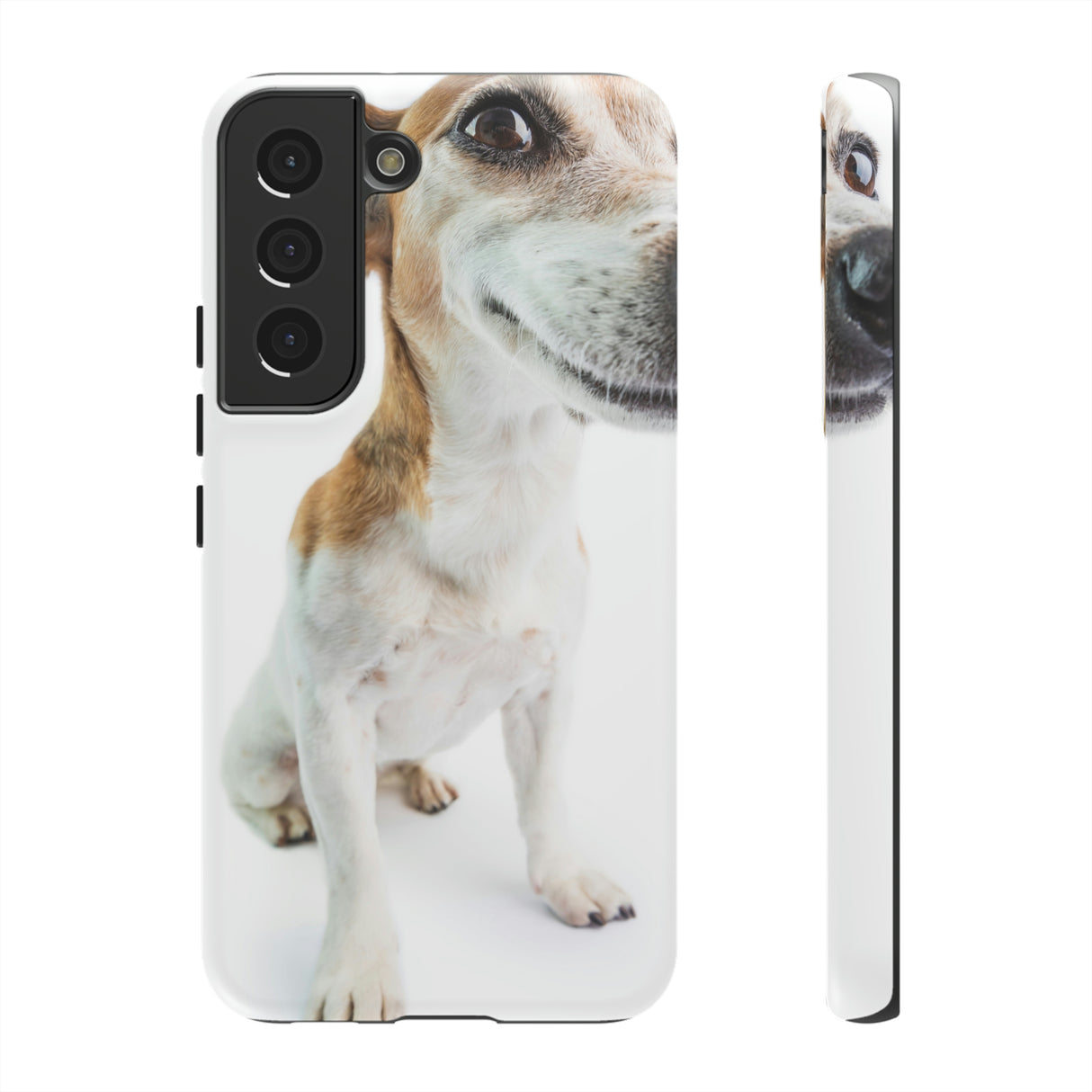 Funny Smiling Dog Android Case (Protective) Samsung Galaxy S22 Matte Phone Case