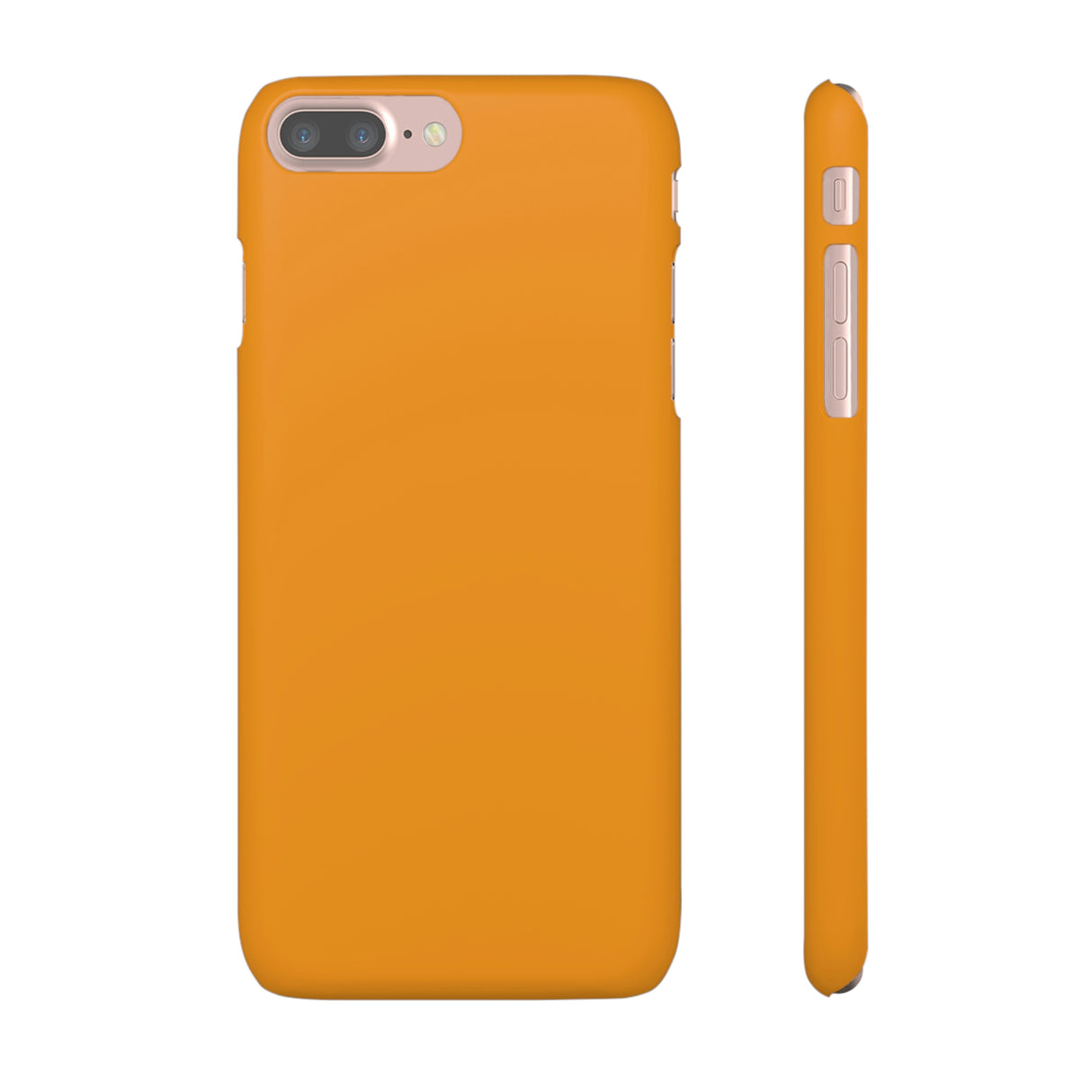 Carrot Orange iPhone Case (Slim) iPhone 7 Plus Matte Phone Case