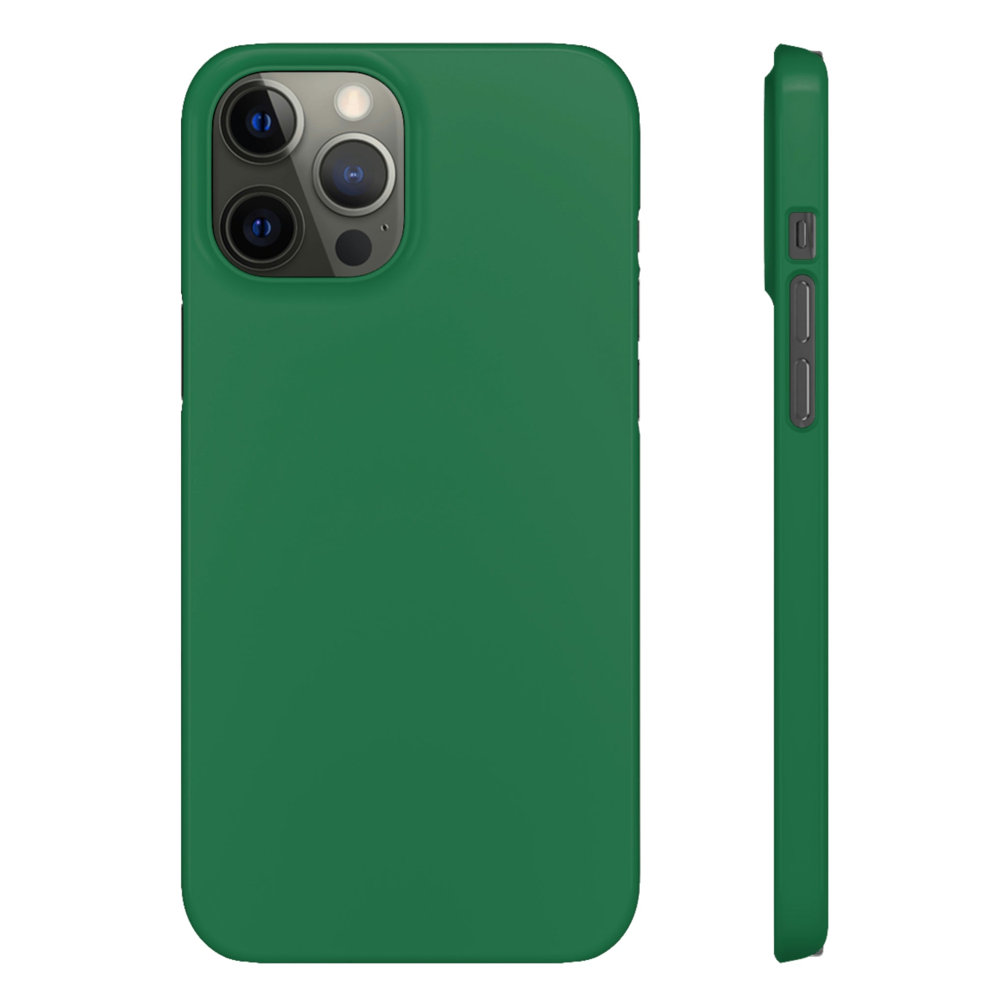 Dark Spring Green iPhone Case (Slim) iPhone 12 Pro Max Glossy Phone Case