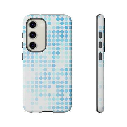 Blue Pixels Android Case (Protective) Samsung Galaxy S23 Matte Phone Case