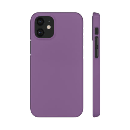 French Lilac iPhone Case (Slim) iPhone 12 Mini Glossy Phone Case