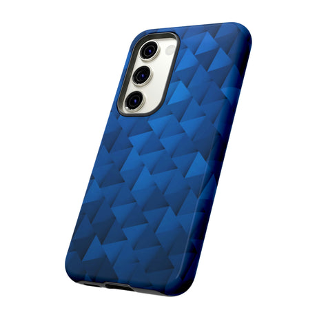 Blue Geometric Android Case (Protective) Phone Case