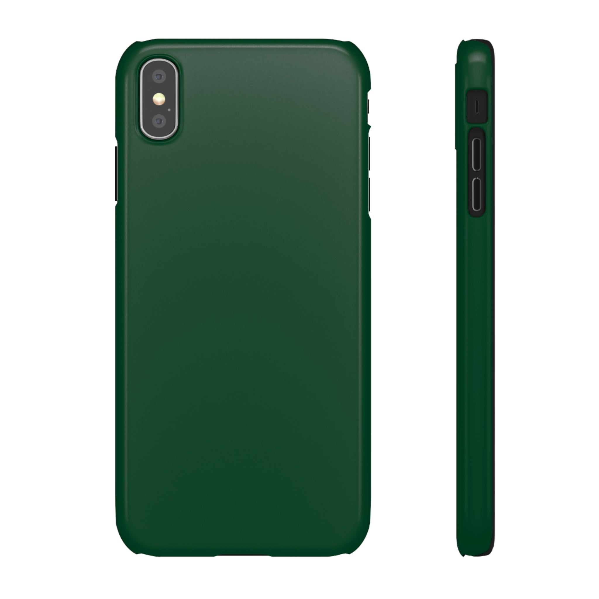 British Racing Green iPhone Case (Slim) iPhone XS MAX Glossy Phone Case