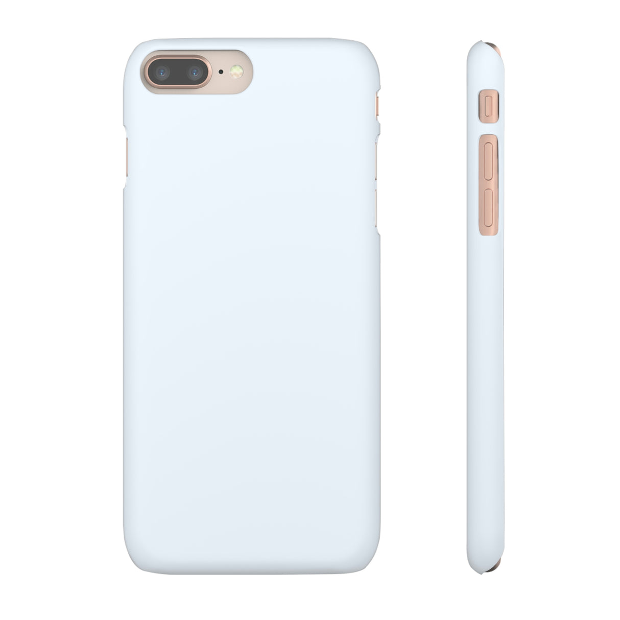 Alice Blue iPhone Case (Slim) iPhone 8 Plus Matte Phone Case