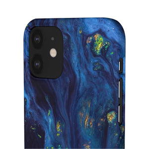 Green Opal Ink Art iPhone Case (Slim) Phone Case