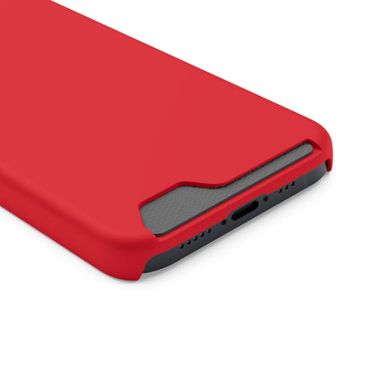 Cadmium Red iPhone Case (Card) Phone Case