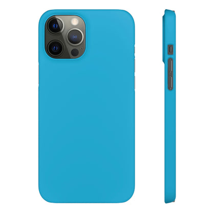 Bright Cerulean iPhone Case (Slim) iPhone 12 Pro Max Matte Phone Case