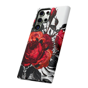 Serarose Gothic Flower Samsung Case (Protective) Phone Case