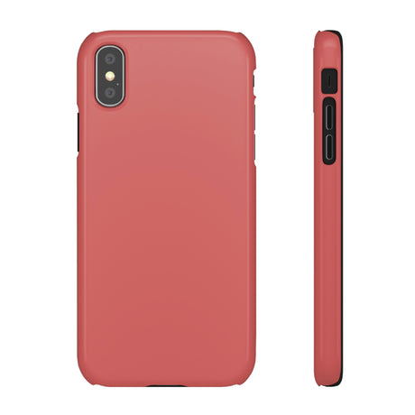 Indian Red iPhone Case (Slim) iPhone XS Glossy Phone Case