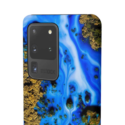 Blue River Ink Art Android Case (Slim) Phone Case