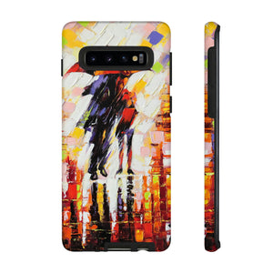 Rain Umbrella Android Case (Protective) Samsung Galaxy S10 Matte Phone Case