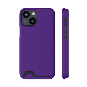 Indigo iPhone Case (Card) iPhone 13 Mini Matte Without gift packaging Phone Case