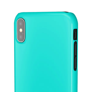 Bright Turquoise iPhone Case (Slim) Phone Case