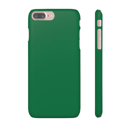 Dark Spring Green iPhone Case (Slim) iPhone 7 Plus Matte Phone Case