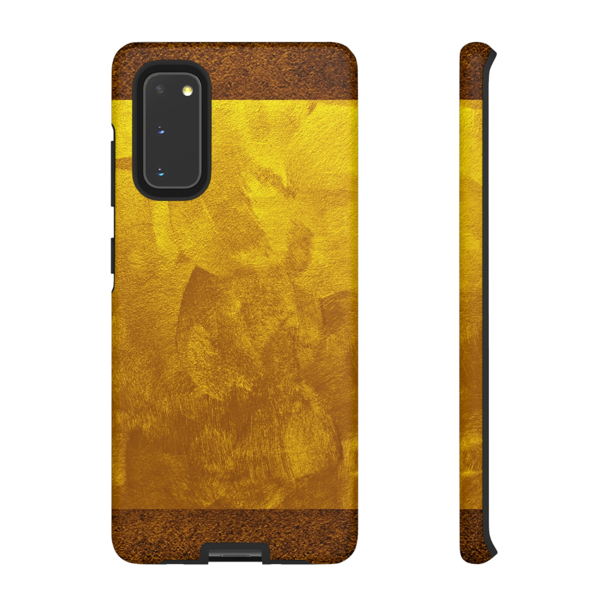 Retro Gold Android Case (Protective) Samsung Galaxy S20 Matte Phone Case