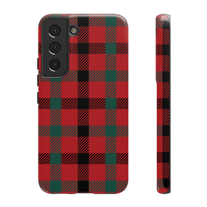 Red Flannel Android Case (Protective) Samsung Galaxy S22 Glossy Phone Case