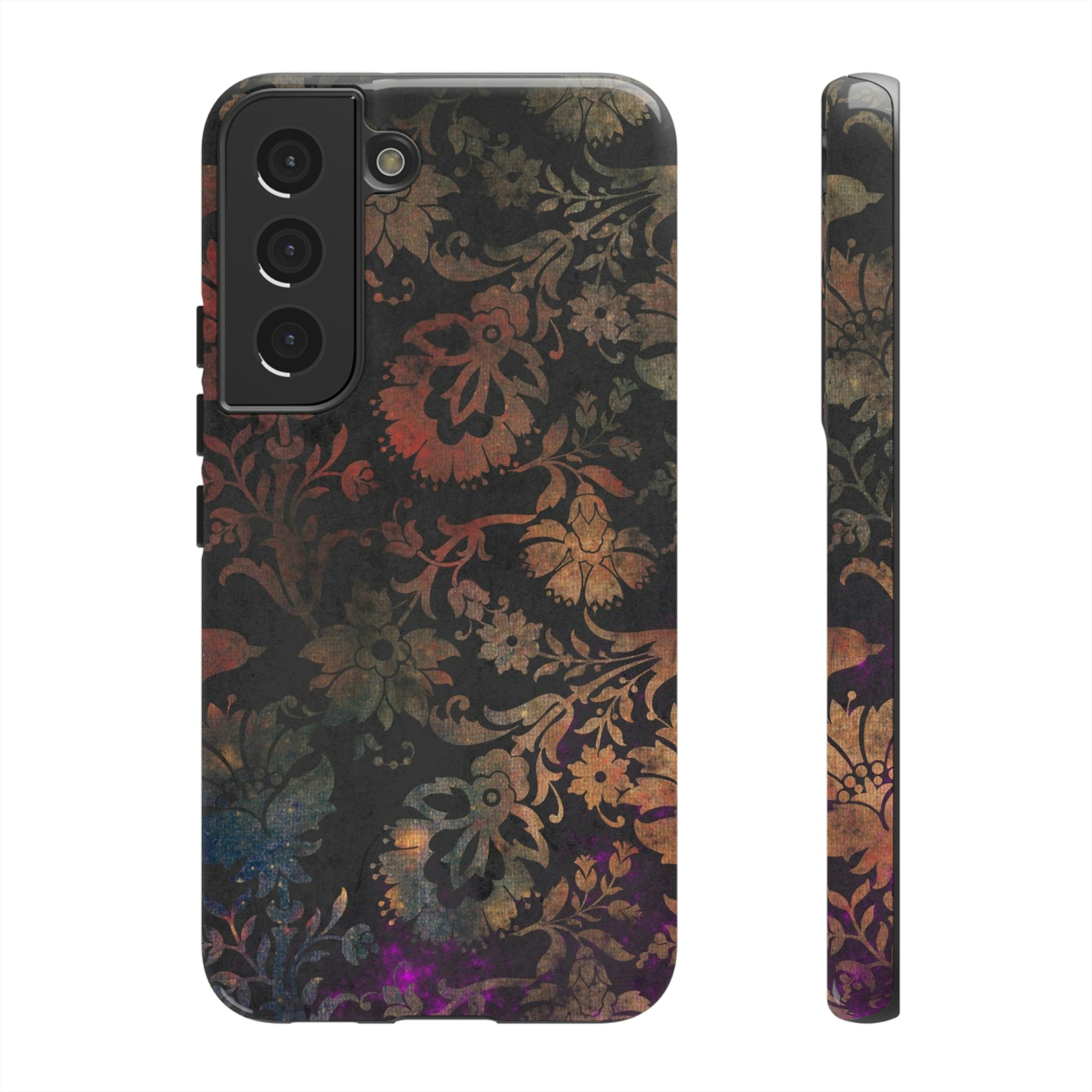 Rosestenchia Gothic Flower Samsung Case (Protective) Samsung Galaxy S22 Glossy Phone Case