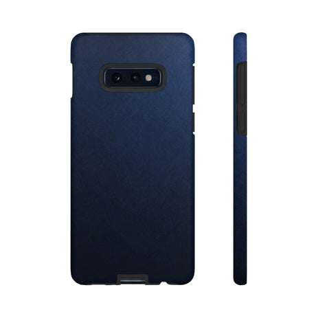 Gradient Black & Blue Android Case (Protective) Samsung Galaxy S10E Matte Phone Case