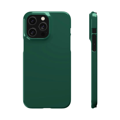 Brunswick Green iPhone Case (Slim) iPhone 14 Pro Max Glossy Phone Case