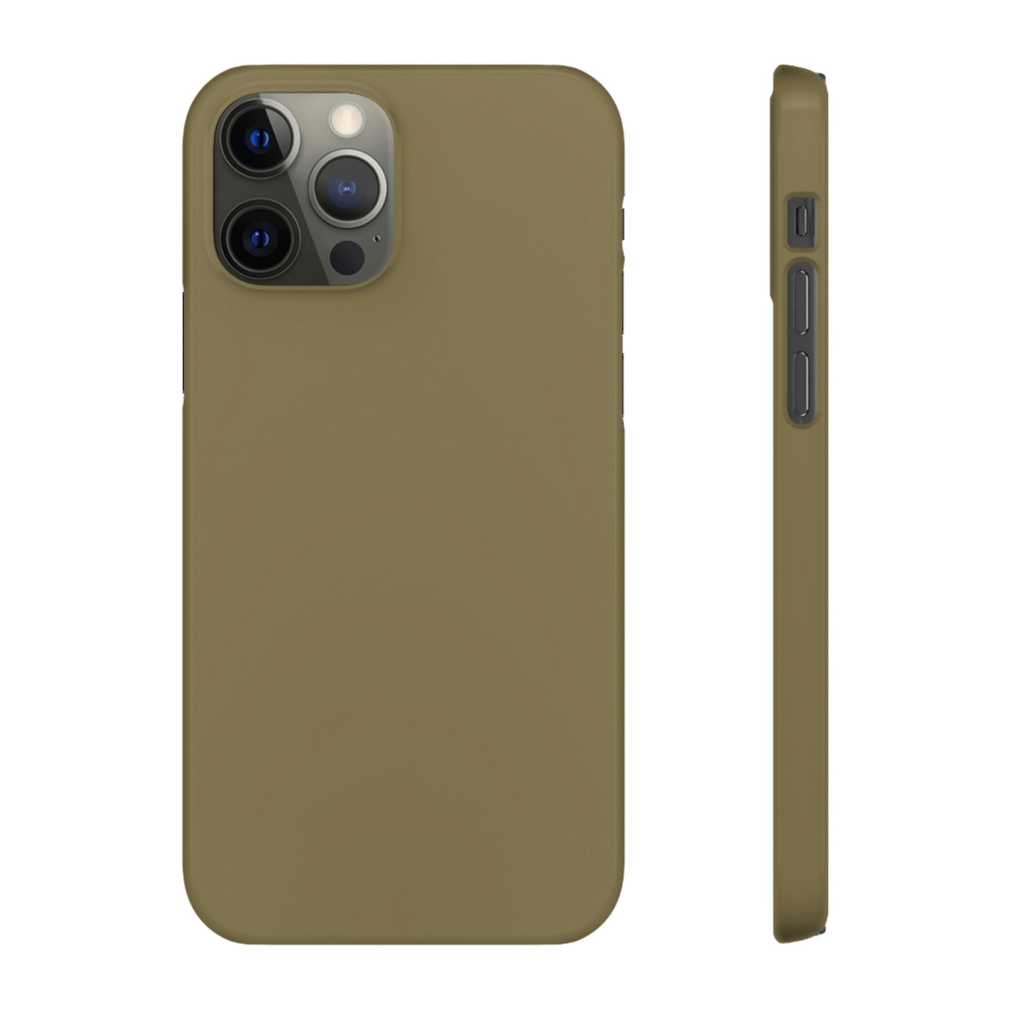 Gold Fusion iPhone Case (Slim) iPhone 12 Pro Glossy Phone Case