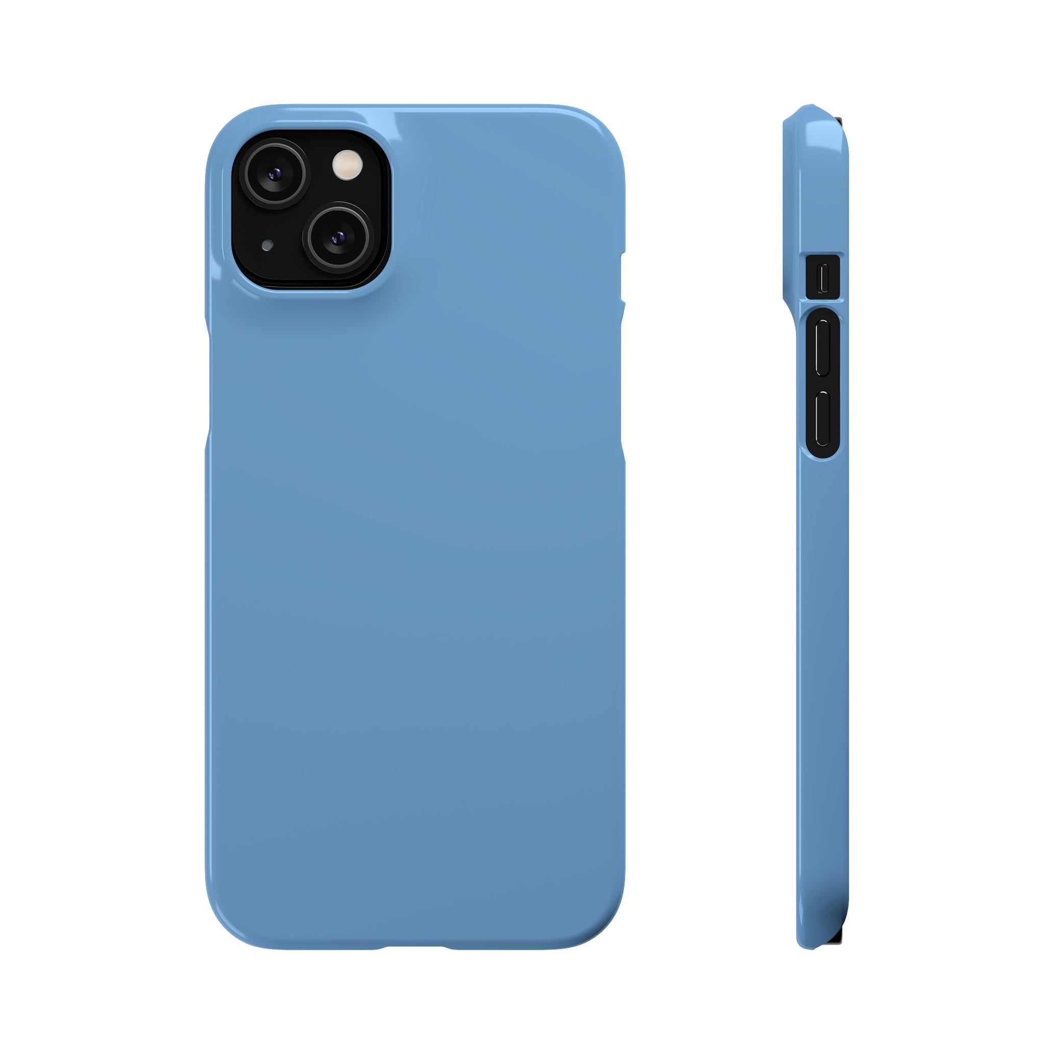 Cerulean Frost iPhone Case (Slim) iPhone 14 Plus Glossy Phone Case