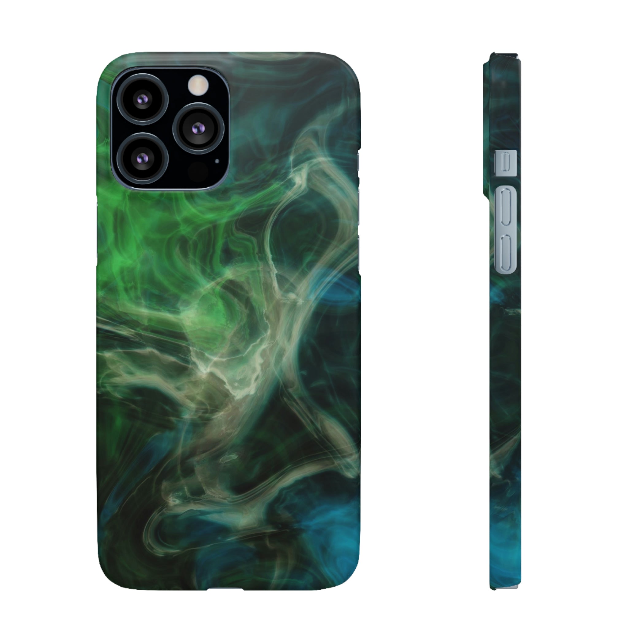 Green Marble iPhone Case (Slim) iPhone 13 Pro Max Matte Phone Case