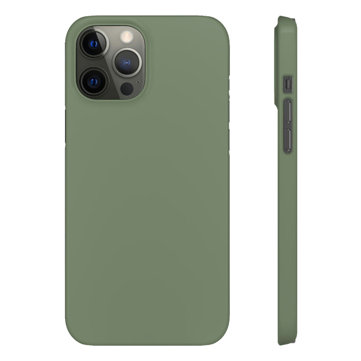 Camouflage Green iPhone Case (Slim) iPhone 12 Pro Max Glossy Phone Case