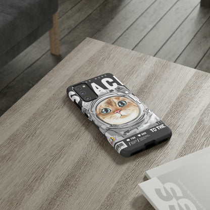 Space Cute Cat Android Case (Protective) Phone Case