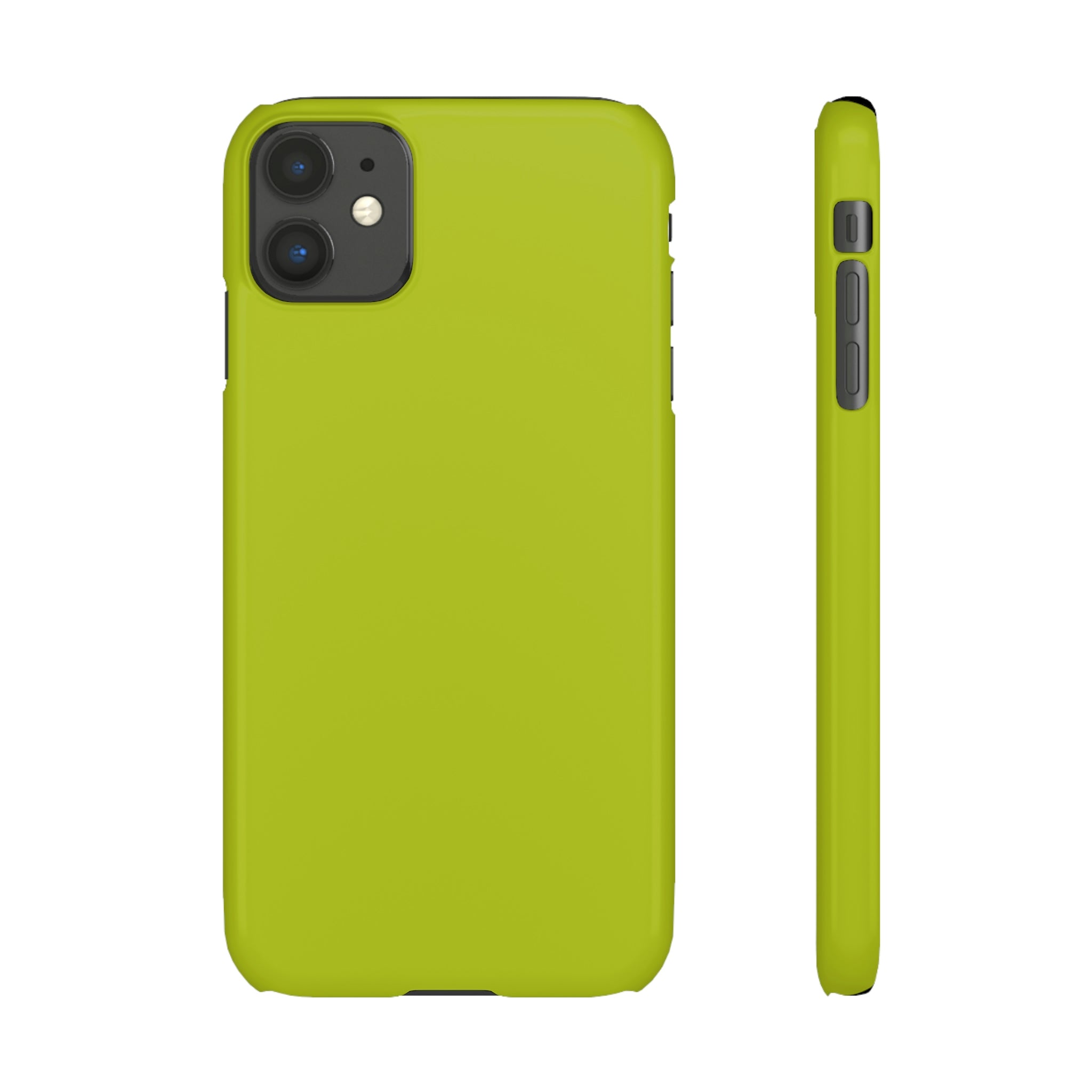 Acid Green iPhone Case (Slim) iPhone 11 Glossy Phone Case