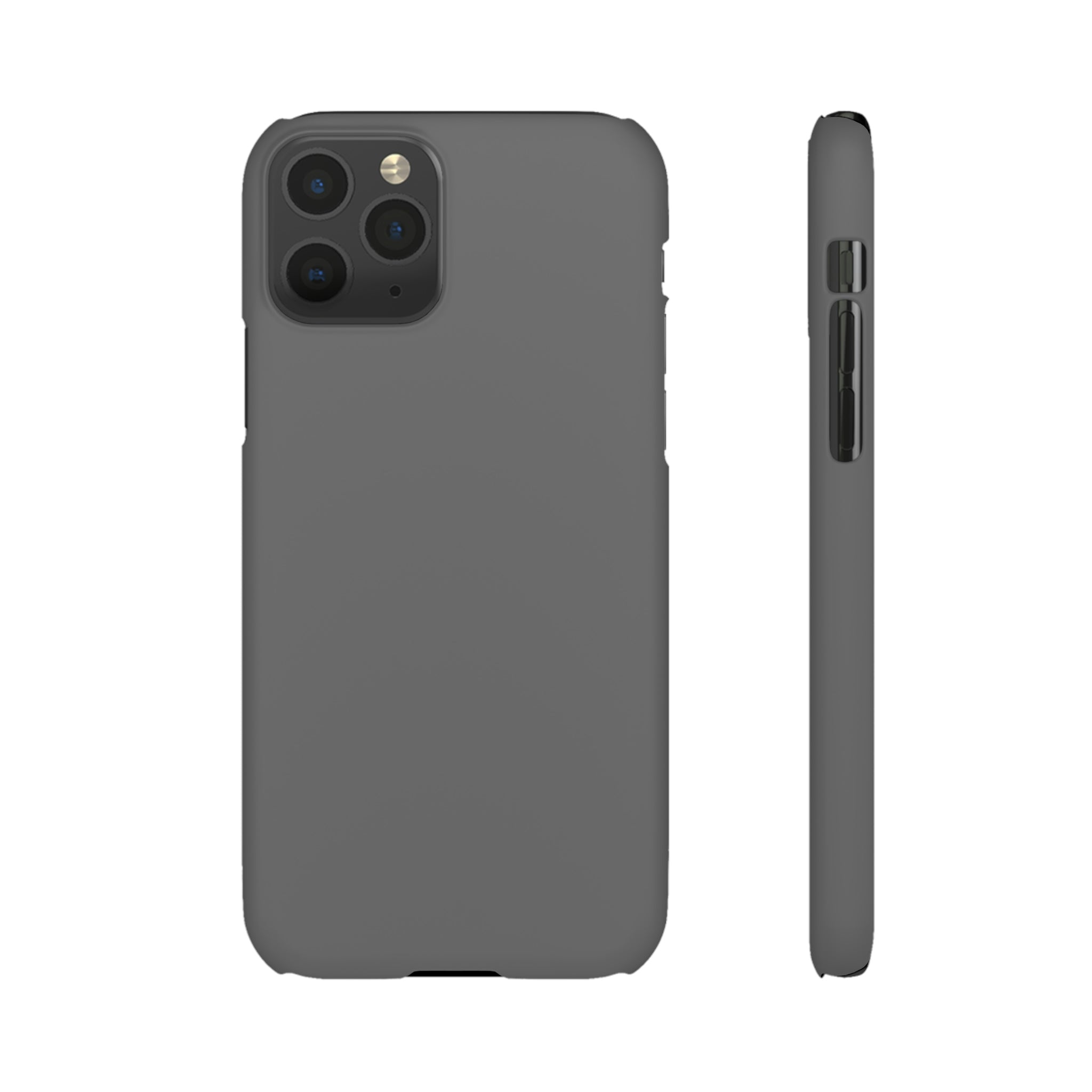 Dim Gray iPhone Case (Slim) iPhone 11 Pro Matte Phone Case