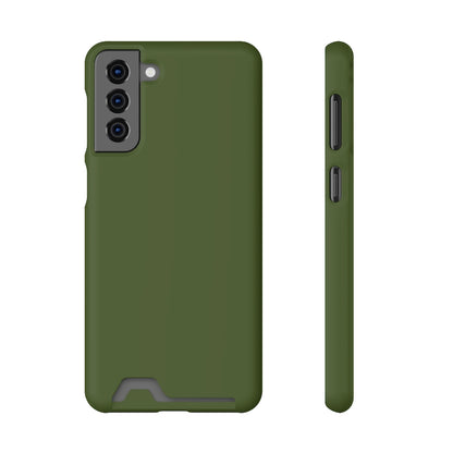 Dark Moss Green Samsung Case (Card) Samsung Galaxy S21 Plus Matte Without gift packaging Phone Case