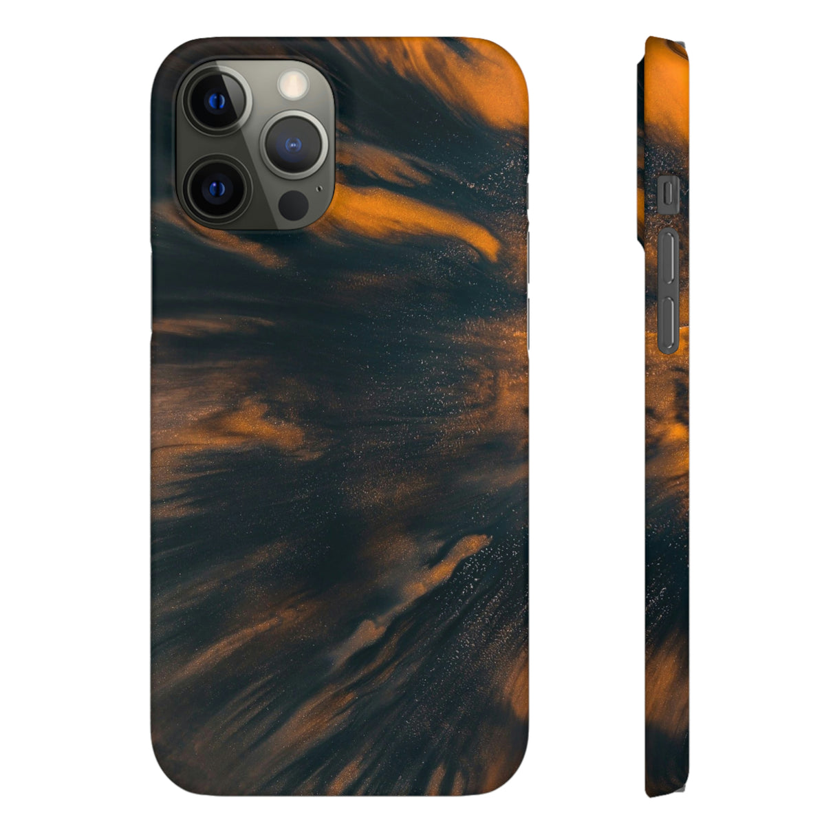 Space Speed Ink Art iPhone Case (Slim) iPhone 12 Pro Max Matte Phone Case