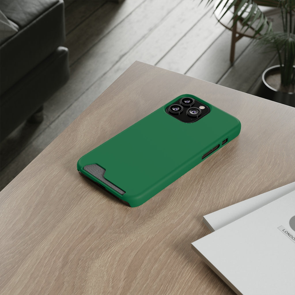 Cadmium Green iPhone Case (Card) Phone Case