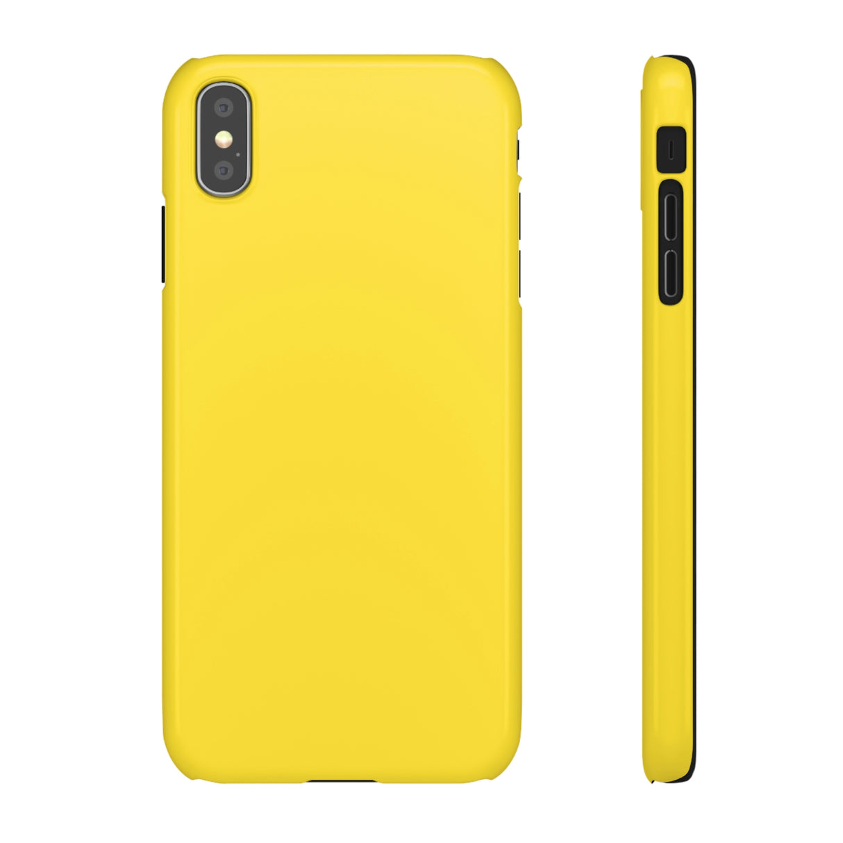 Banana Yellow iPhone Case (Slim) iPhone XS MAX Glossy Phone Case