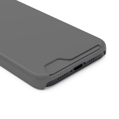 Dim Gray iPhone Case (Card) Phone Case