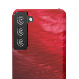 Red Feather Ink Art Android Case (Slim) Phone Case