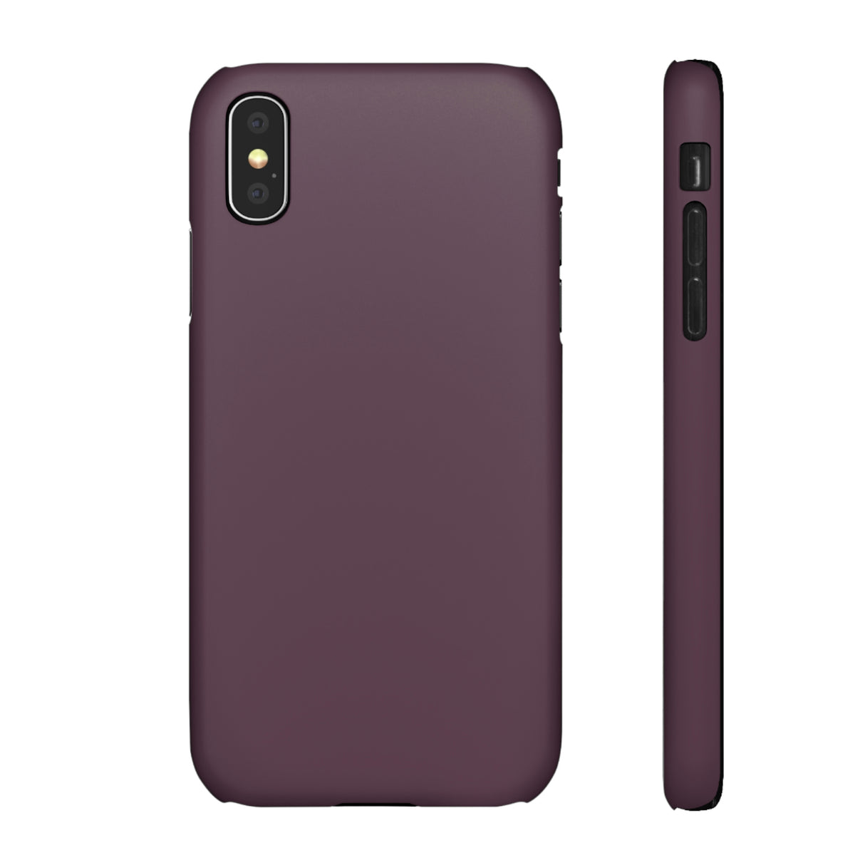 Eggplant iPhone Case (Slim) iPhone X Matte Phone Case