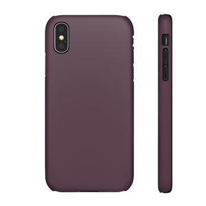 Eggplant iPhone Case (Slim) iPhone X Matte Phone Case