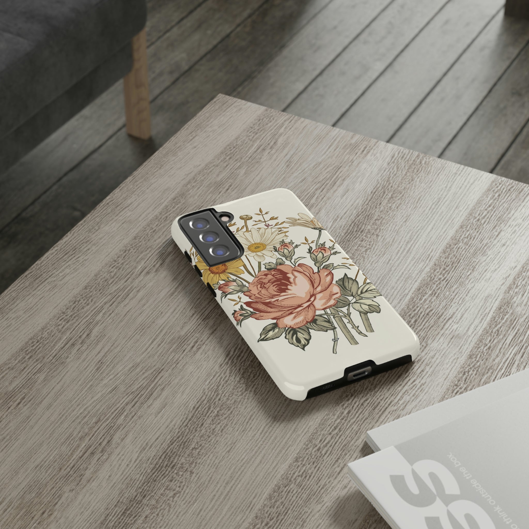 Bouquet Vintage Flower Samsung Case (Protective) Phone Case