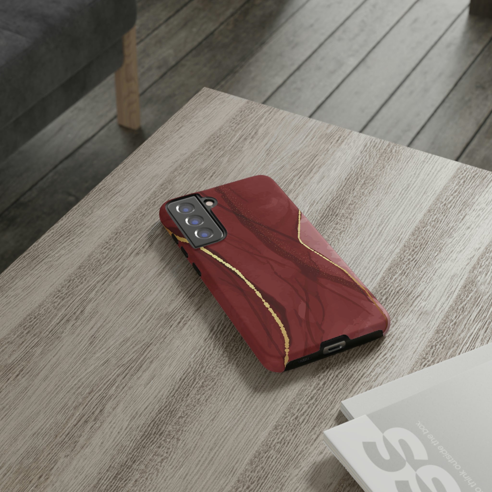 Dark Red Android Case (Protective) Phone Case