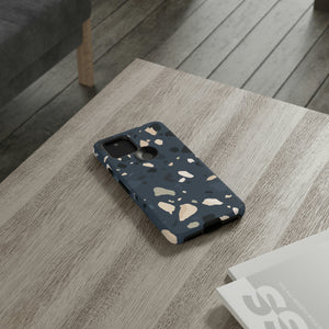 Dark Blue Terrazo Android Case (Protective) Phone Case