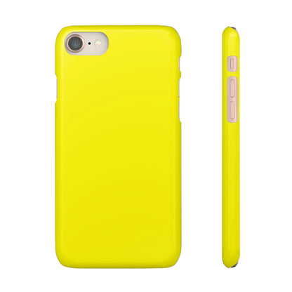 Cadmium Yellow iPhone Case (Slim) iPhone 8 Glossy Phone Case