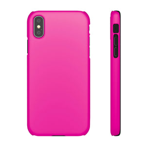 Hollywood Cerise iPhone Case (Slim) iPhone XS Matte Phone Case