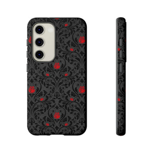 Angerunge Gothic Flower Samsung Case (Protective) Samsung Galaxy S23 Matte Phone Case