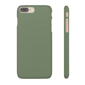 Camouflage Green iPhone Case (Slim) iPhone 8 Plus Matte Phone Case