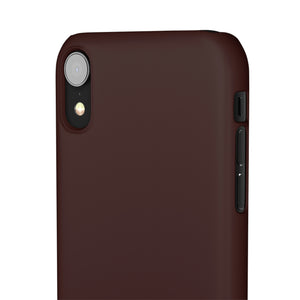 Dark Sienna Purple iPhone Case (Slim) Phone Case