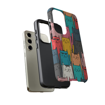 Colorful Cats Android Case (Protective) Phone Case