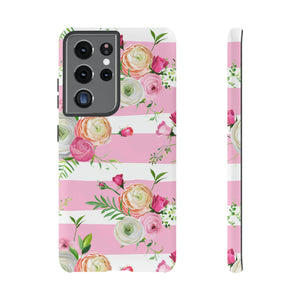 Pink Roses Android Case (Protective) Samsung Galaxy S21 Ultra Matte Phone Case