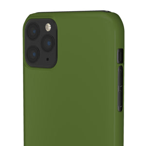 Dark Olive Green iPhone Case (Slim) Phone Case